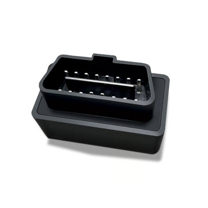 Изображение LCD ZS-09 MH-09 Универсальный складной ключ-брелок в стиле Porsche, силикон, черный цвет