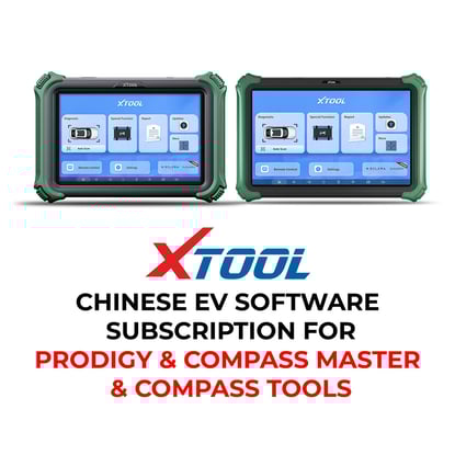XTool Chinese EV Software Subscription For Prodigy & Compass Master & Compass Flagship Smart Diagnosis Devices | MK3