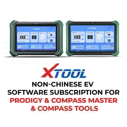 XTool Non-Chinese EV Software Subscription For Prodigy & Compass Master & Compass Flagship Smart Diagnosis Devices | MK3