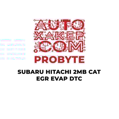 ProByte SUBARU HITACHI 2MB CAT EGR EVAP DTC  | MK3