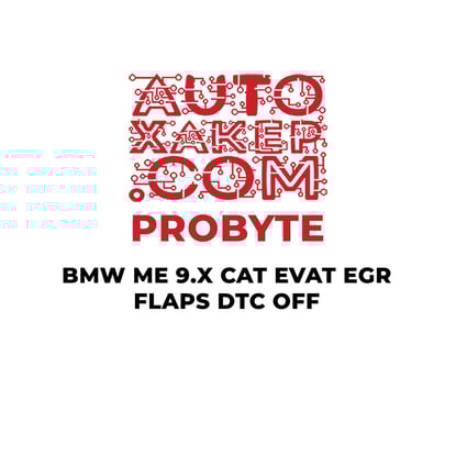 ProByte BMW ME 9.X CAT EVAT EGR FLAPS DTC OFF  | MK3