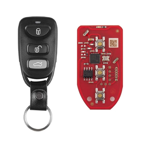New Xhorse VVDI Key Tool Wire Flip Remote Key 3 Buttons KIA / Hyundai Medal Style XKHY20EN 2nd Generation XKHY00EN Support generation or cloning by VVDI key tool and VVDI2 | MK3