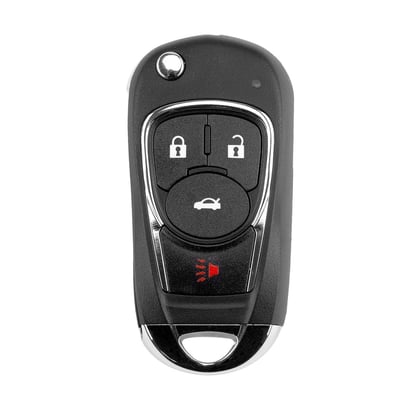 New Xhorse VVDI Key Tool Wire Flip Remote Key 3+1 Buttons Buick Style XKBU22EN 2nd Generation XKBU02EN Support generation or cloning by VVDI key tool and VVDI2 | MK3