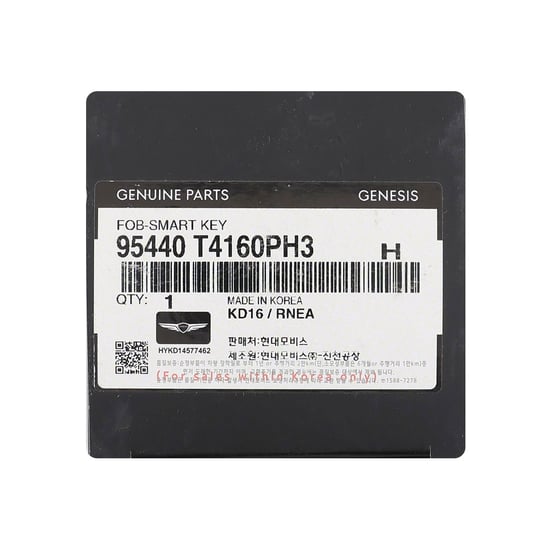 Imagen de Genesis G90 2025 Genuine Smart Remote Key 6+1 Buttons 433MHz 95440-T4160PH3