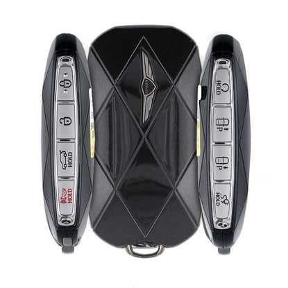 New Genesis GV60 2023 Genuine Smart Remote Key 7+1 Buttons 433MHz OEM Part Number: 95440-CU120, 95440CU120 | MK3