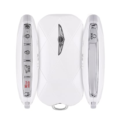 New Genesis GV80 2025 Genuine Smart Remote Key 4+1 Buttons 433MHz OEM Part Number: 95440-T6DB0, 95440T6DB0 | MK3