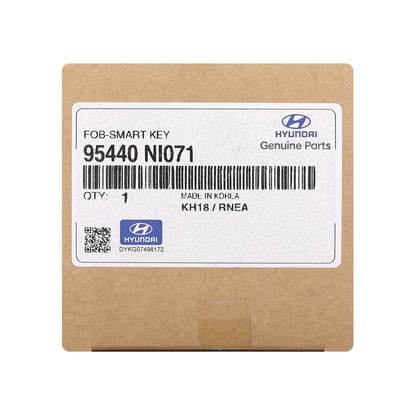 New Hyundai IONIQ 2024 Genuine / OEM Smart Remote Key 6 Buttons 433MHz OEM Part Number: 95440-NI071, 95440NI071 | MK3