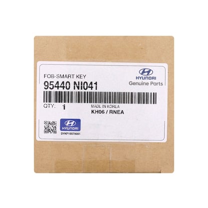 New Hyundai IONIQ 2024 Genuine / OEM Smart Remote Key 4 Buttons 433MHz OEM Part Number: 95440-NI041, 95440NI041 | MK3