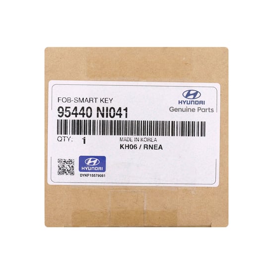 New Hyundai IONIQ 2024 Genuine / OEM Smart Remote Key 4 Buttons 433MHz OEM Part Number: 95440-NI041, 95440NI041 | MK3