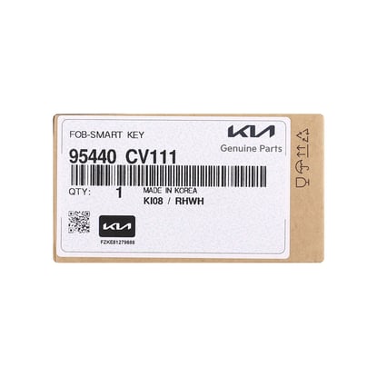 New Kia EV6 2025 Genuine / OEM Smart Remote Key 95440-CV111 OEM Part Number: 95440-CV111, 95440CV111 | MK3