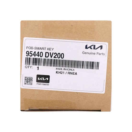 New Kia Tasman 2025 Genuine / OEM Smart Remote Key 4 Buttons 433MHz OEM Part Number: 95440-DV200, 95440DV200 | MK3