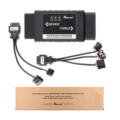 New Xhorse XDKP92GL Motorcycle Adapter for Honda Yamaha  Compatible with VVDI Key Tool Plus and Key Tool MIDI | MK3