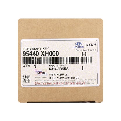 Hyundai Nexo NH2 2025 Genuine / OEM Smart Remote Key 6+1 Buttons 433MHz OEM Part Number: 95440-XH000, 95440XH000 | Emirates Keys