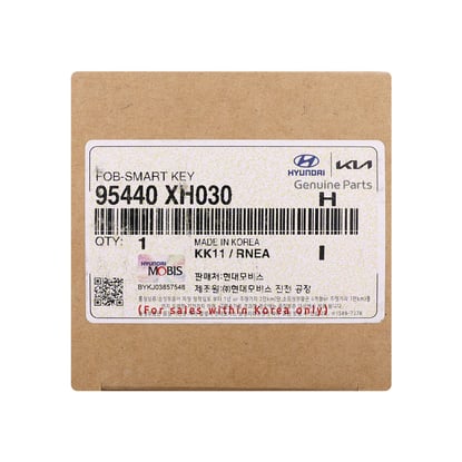 New Hyundai Nexo NH2 2025 Genuine / OEM Smart Remote Key 4+1 Buttons 433MHz OEM Part Number: 95440-XH030, 95440XH030 | MK3