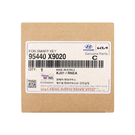 New Kia EV5 2026 Genuine / OEM Smart Remote Key 6+1 Buttons 433MHz OEM Part Number: 95440-X9020, 95440X9020 | MK3