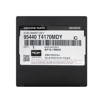 New Genesis G90 2025 Genuine / OEM Smart Remote Key 6+1 Buttons 433MHz OEM Part Number: 95440-T4170MDY, 95440T4170MDY | MK3