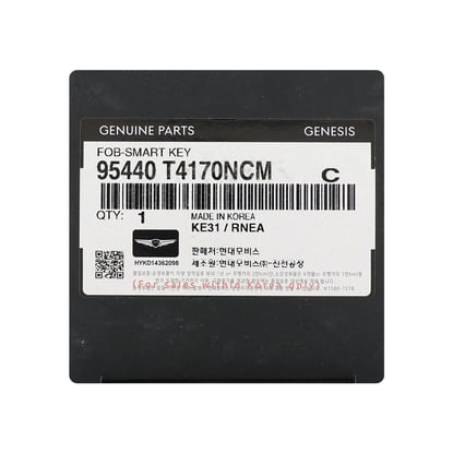 New Genesis G90 2025 Genuine / OEM Smart Remote Key 6+1 Buttons 433MHz OEM Part Number: 95440-T4170NCM , 95440T4170NCM | MK3