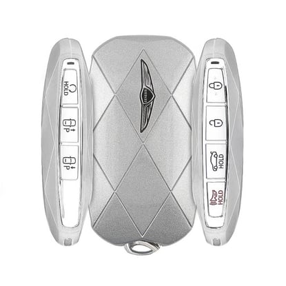 New Genesis G90 2025 Genuine / OEM Smart Remote Key 6+1 Buttons 433MHz OEM Part Number: 95440-T4170SSS , 95440T4170SSS | MK3