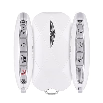New Genesis G90 2025 Genuine / OEM Smart Remote Key 6+1 Buttons 433MHz OEM Part Number: 95440-T4170UYH , 95440T4170UYH | MK3