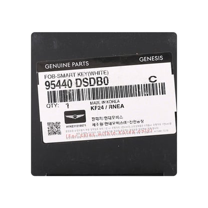 New Genesis GV70 2025 Genuine / OEM Smart Remote Key 6+1 Buttons 433MHz OEM Part Number: 95440-DSDB0 , 95440DSDB0 | MK3