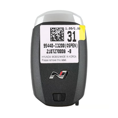 New Hyundai Kona 2022 Genuine / OEM Smart Remote Key 4+1 Buttons 433MHz OEM Part Number: 95440-I3200, 95440I3200 | MK3