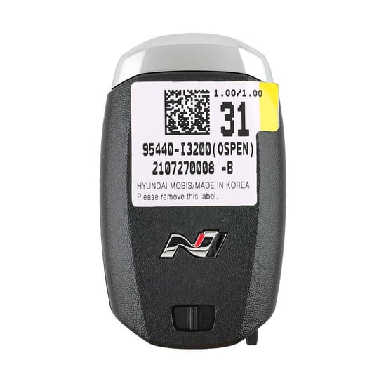 New Hyundai Kona 2022 Genuine / OEM Smart Remote Key 4+1 Buttons 433MHz OEM Part Number: 95440-I3200, 95440I3200 | MK3