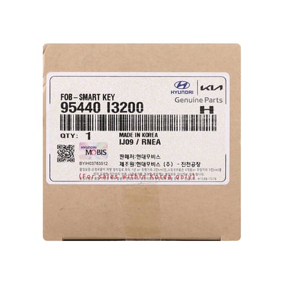 New Hyundai Kona 2022 Genuine / OEM Smart Remote Key 4+1 Buttons 433MHz OEM Part Number: 95440-I3200, 95440I3200 | MK3