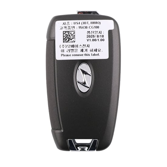 New Hyundai Staria Genuine / OEM Flip Remote Key 2+1 Buttons 433MHz OEM Part Number: 95430-CG100, 95430CG100  | MK3