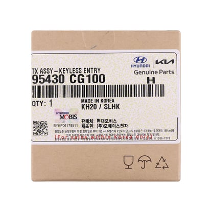 New Hyundai Staria Genuine / OEM Flip Remote Key 2+1 Buttons 433MHz OEM Part Number: 95430-CG100, 95430CG100  | MK3
