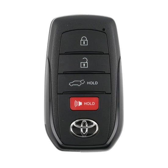 New Toyota Highlander 2024 Genuine / OEM Smart Remote Key 3+1 Buttons 314.35/ 312.11MHz OEM Part Number: 8990H-0E600, 8990H0E600 | MK3