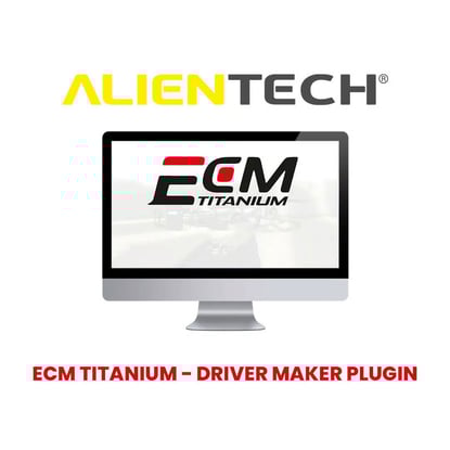 Alientech -ECM Titanium - Driver Maker Plugin - 149757ECMD Additional Plug-in to create and modify Drivers | MK3
