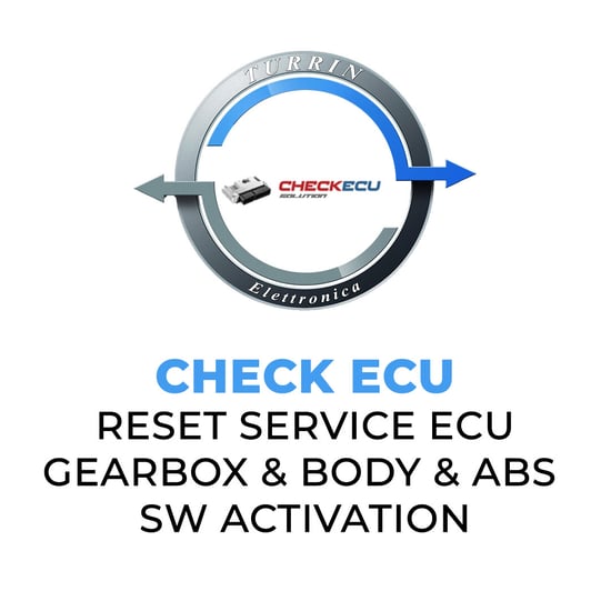 Turrin Elettronica - CHECK ECU Reset Service ECU & GearBox & Body & Abs Software Activation | Emirates Keys