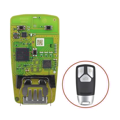 New Xhorse Specific MLB ( Audi, VW, Bentley, Porsche, Lamborghini ) Smart Remote PCB Audi A4 Model 3 Buttons XSMA4YEN OEM Chip Solution without Shell Support MLB Models Work with Xhorse MLB Tool | MK3