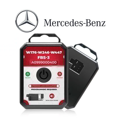 Easy to install MB Universal Emulator , New Mercedes Benz W176-W246-W447 FBS-3 ESL / ELV Steering Lock Simulator Emulator With Lock Sound | MK3