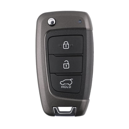 New Aftermarket Hyundai Flip Remote Key Shell 3 Buttons Suv Trunk High Quality Best Price | MK3