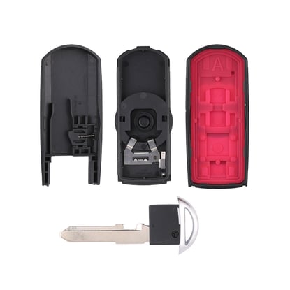 New Aftermarket Mazda Smart Remote Key Shell 3+1 Buttons High Quality Best Price | Emirates Keys