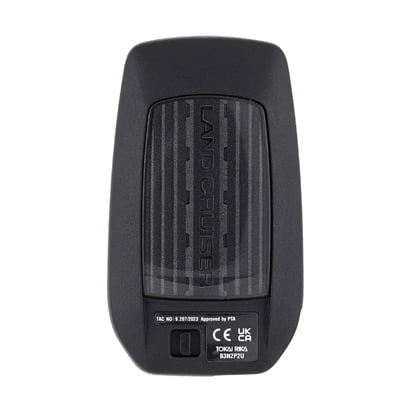 New Toyota Land Cruiser Prado 2025 Genuine / OEM Smart Remote Key 3 Buttons 433.58/434.42MHz OEM Part Number: 8990H-60741 / 8990H-60740, 8990H60741 / 8990H60740 - FCC ID: B3N2P2U | MK3