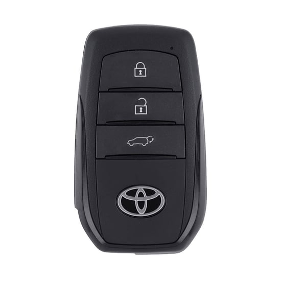 New Toyota Land Cruiser Prado 2025 Genuine / OEM Smart Remote Key 3 Buttons 433.58/434.42MHz OEM Part Number: 8990H-60741 / 8990H-60740, 8990H60741 / 8990H60740 - FCC ID: B3N2P2U | MK3