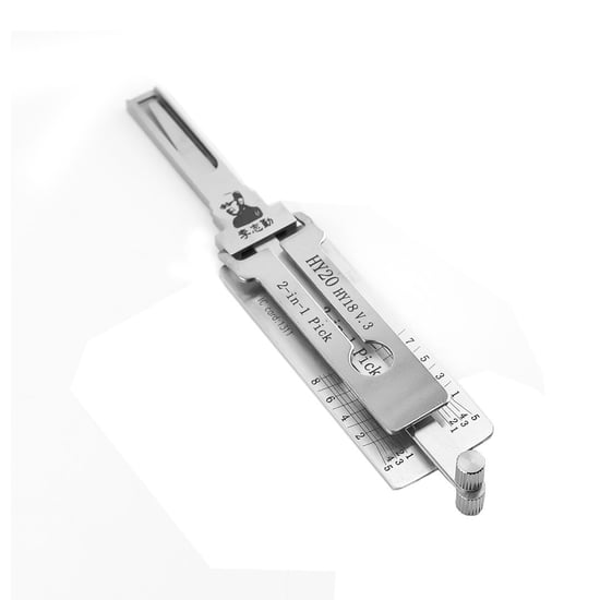 New Original Lishi HY20 V3 / 2-in-1 Decoder and Pick for Hyundai / Kia / Ssangyong  | MK3