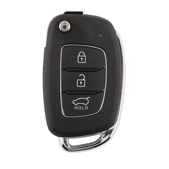 Used Hyundai Venue 2021 Original Flip Remote Key 3 Buttons 433MHz OEM Part Number: 95430-K3001, 95430K3001 - FCC ID: SVI-AERGE03 | MK3