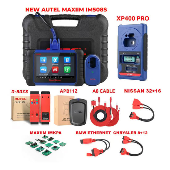 2025 Autel MaxiIM IM508S Key Programming Tool – Full System Diagnostic Scanner W/ 1 Yr Update