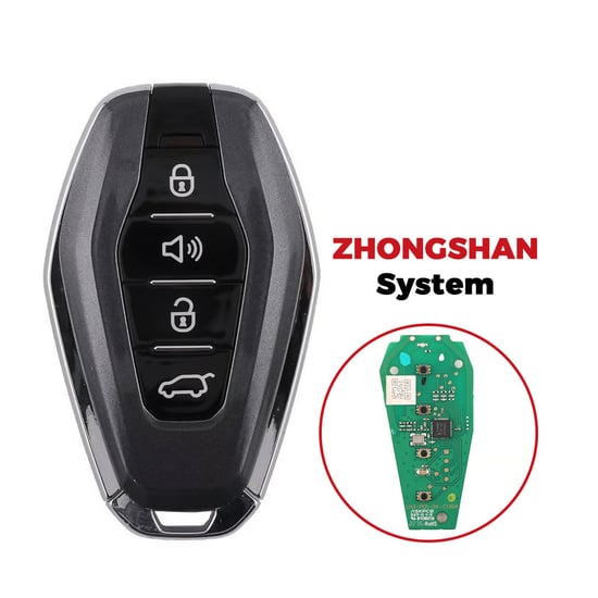 MK3. Jetour X70 Plus Original Smart Remote Key Black Color | MK3