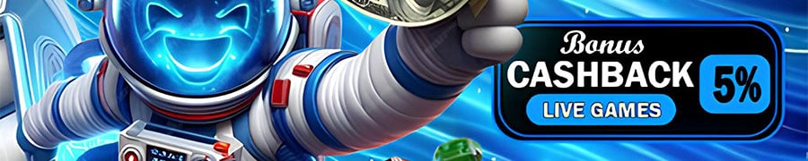 Cashback all live games KERIS24D 10