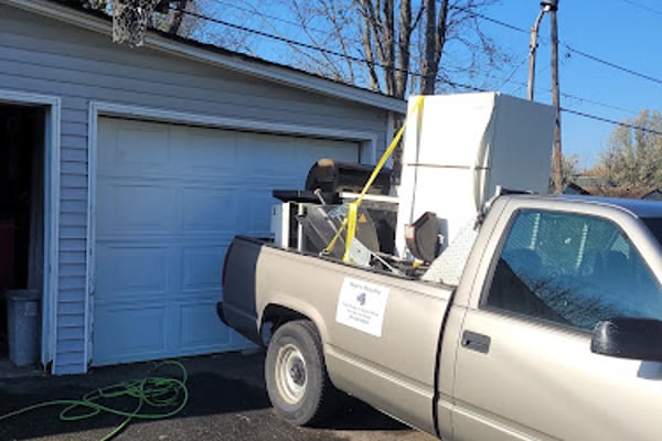 Roger's Recycling scrap metal pickup service