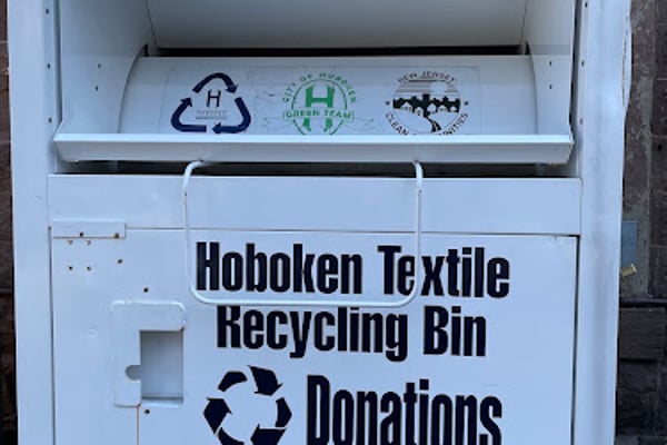 Hoboken Textile Recycling Bin