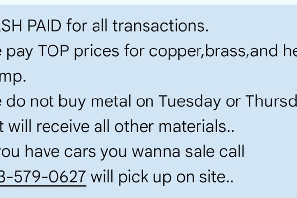Circle C Recycling and salvage metals