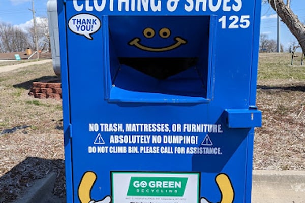 Go Green Recycling Bin