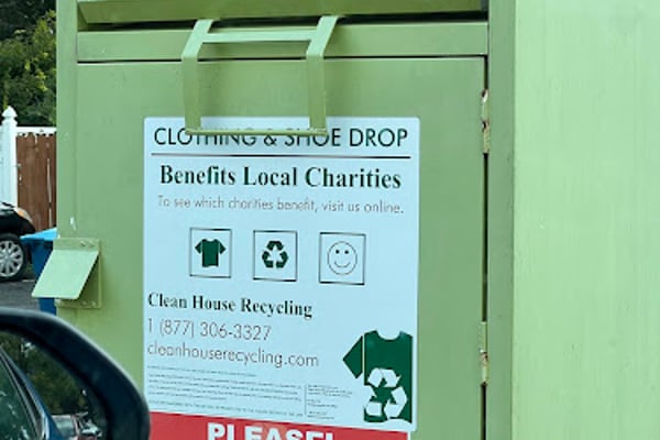 Clean House Recycling - Clothing & Shoe Drop Box