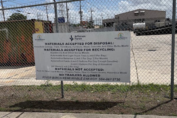 Metairie Trash Drop-Off Site