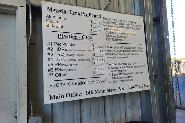 Valley Springs Recycling